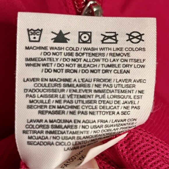 NIKE The Athletic Dept Jacket Full Zip Track Mesh Lined - Deep Pink - XXL - Picture 11 of 12